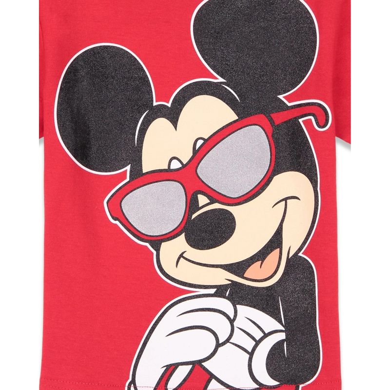 Disney Mickey Mouse T-Shirt and Shorts Outfit Set Infant to Big Kid, 4 of 8