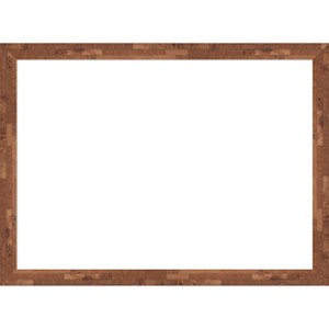 Amanti Art Fresco Dark Walnut Framed Dry Erase Magnetic Board - 1 of 4