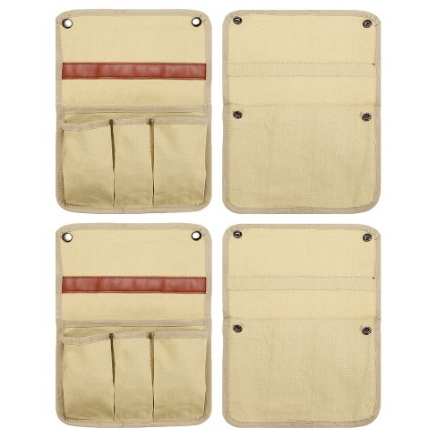 Sorbus 3 Section Foldable Storage Bag Organizers 2-Pack (Beige)