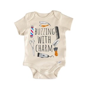 Barber Hairdress Haircut Newborn Baby Onesie® Bodysuit - 1 of 4