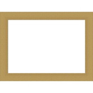 Amanti Art Grace Brushed Gold Framed Dry Erase Magnetic Board - 1 of 4