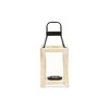 Cheung's Bexley White Toned Wooden Bar Decor Lantern Small - 4 of 4