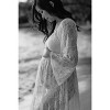 PinkBlush White Lace Off Shoulder Maternity Photoshoot Gown/Dress - 4 of 4