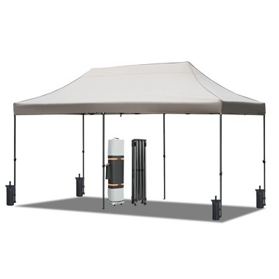 Gsluuk TREXM Pop Up Canopy Tent with 6 Sidewalls, Heavy Duty Party Tent
