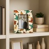 Decorative Colorful Butterfly Picture Frame - Modern Boho Photo Frame for Tabletop, Entryway Styling, or Bedroom Decor - Ivory & Blue - 2 of 4