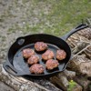 Petromax Cast Iron Fire Skillet for Kitchen or Camping, Pre-Seasoned Cookware for Campfire or Home Oven and Stove, Conducts Heat Evenly, Long Handle - 2 of 4