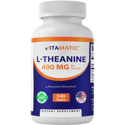 L-Theanine 400mg - 240 Tablets