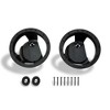 SSV Works 2024 Can-Am Maverick R Front-Dash 6.5" Speaker-Panels Unloaded - 4 of 4