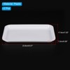 Unique Bargains Plastic Rectangle Reusable Fast Food Dining Areas Serving Trays - 2 of 4