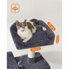 Feandrea 44.1'' /56.3" Cat Tree Tower for Indoor Cats ,Multi-Level Cat Condo Cat Furniture with Scratching Posts - 4 of 4