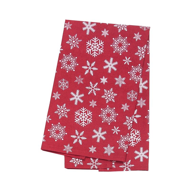 C&F Home Snow Flurry Feed Sack Woven Kitchen Towel, 1 of 4