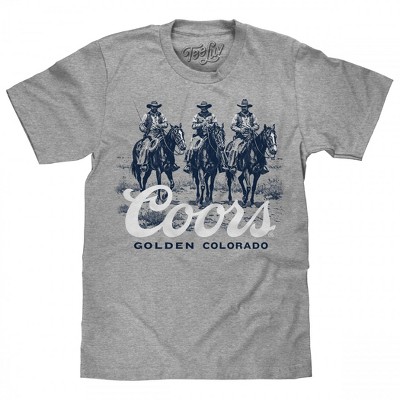 Mens Coors Golden Colorado Three Cow T-Shirt