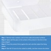 Unique Bargains 304 Stainless Steel Wall Mounted Soap Dish Holder with Installation Kits - 4 of 4