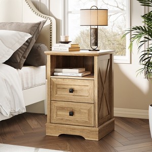 Farmhouse Wood Dresser for Bedroom - 1 of 4