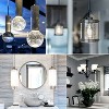 Luxrite E12 LED Bulb T4/T3, 40W Equivalent, 5000K Bright White, 500 Lumens, Mini Candelabra LED Bulb, Dimmable, ETL Listed  6 Pack - 3 of 4