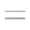 FONTOI 2PCS Wide Storage Shelf Wall Mounted, Floating Shelf, Book Shelves for Living Room Bathroom, Wall Decor, Taupe, 31.5"*1.5"*9.8" - 4 of 4