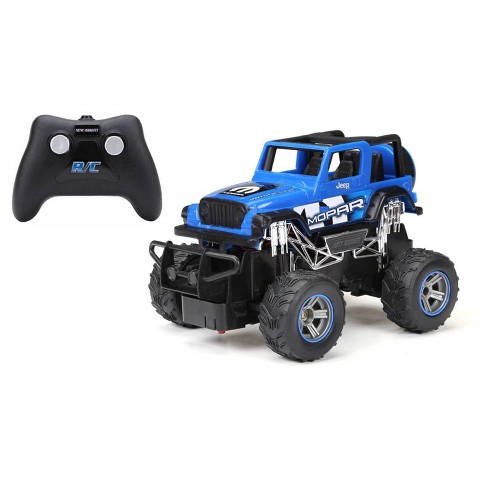 New Bright 1 24 R C Ff Truck Jeep Blue Target