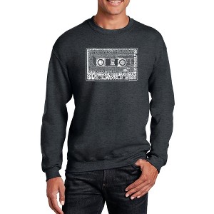 LA Pop Art Men's Word Art Crewneck Sweatshirt - The 80's - 1 of 4