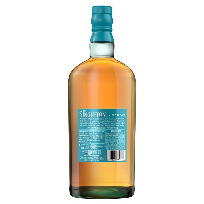 Singleton of Glendullan 12yr Single Malt Scotch Whisky - 750ml Bottle