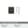 Amerock Maymont Backplate for Cabinet Knobs and Pulls - 3 of 3