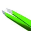 Tweezerman Slant Tweezer Green Apple (Each) - 2 of 4