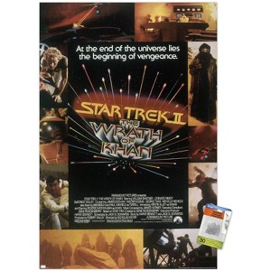 Trends International Star Trek II: The Wrath of Khan - One Sheet Unframed Wall Poster Prints - 1 of 4