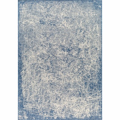 Hauteloom Katz Blue Area Rug