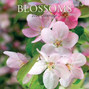 2026 Square Wall Calendar, Bonsai, 16-Month Floral Theme with 180 Reminder Stickers (12x12 In) - 1 of 4