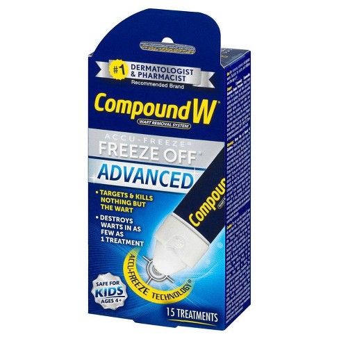 Compound W Freeze Off Advanced Wart Remover with Accu-Freeze - 15 Applications - image 1 of 4