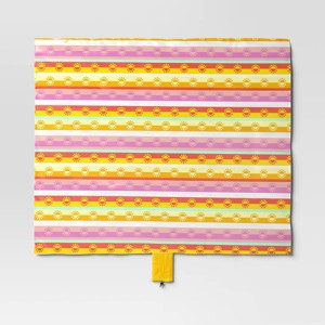 59"x70" Outdoor Beach Mat Sun Belt Stripe - Sun Squad™ - 1 of 3