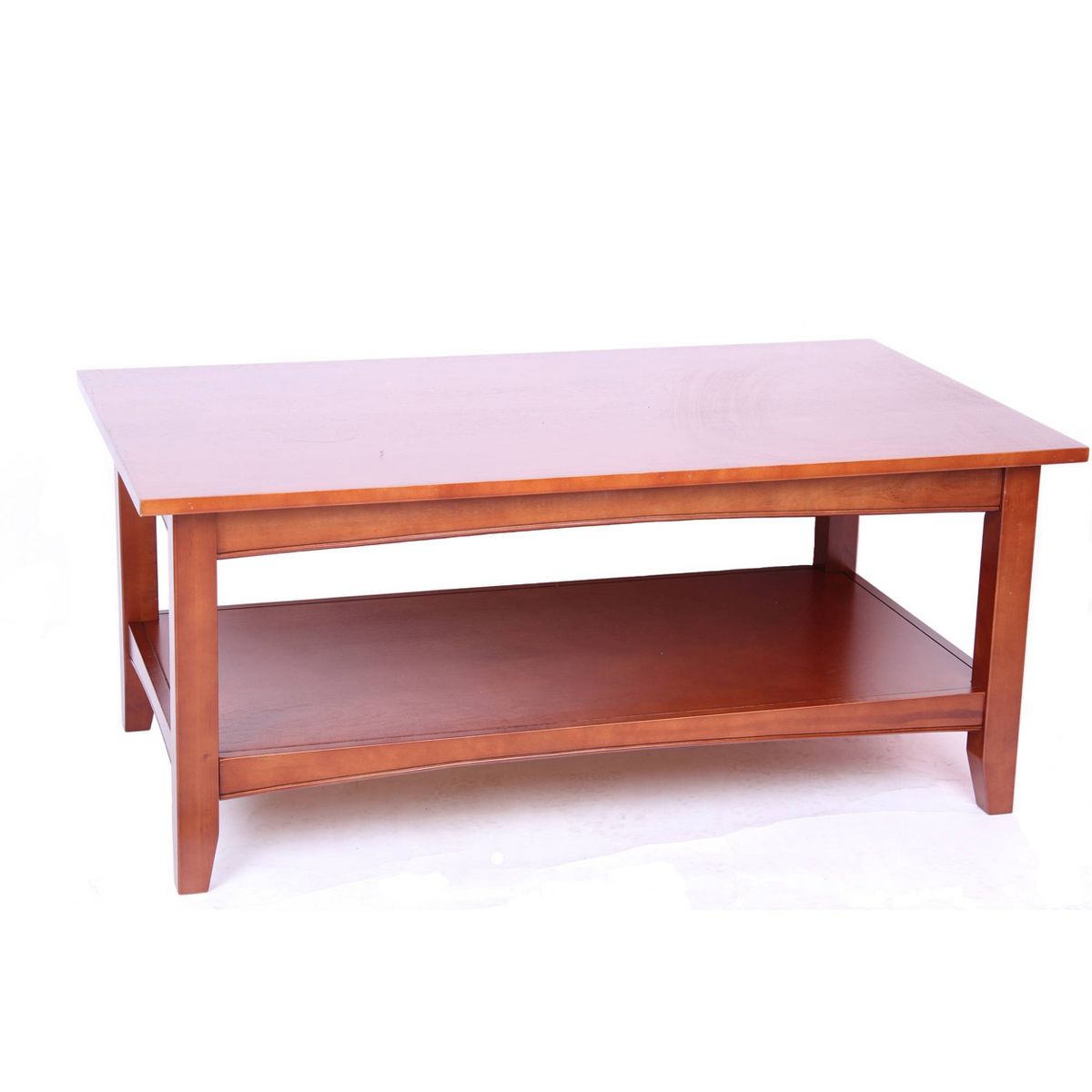 42" Shaker Cottage Wide Coffee Table Cherry - Alaterre Furniture - thumbnail 9