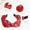 Unique Bargains Women's Knotted Wide Headband 2.44" Wide 1 Pc - 4 of 4