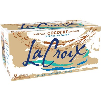 LaCroix Coconut Sparkling Water - 8pk/12 fl oz Cans