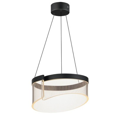 ET2 Lighting Sonata 1 - Light Pendant in  Black