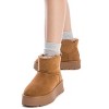 XTI Women's Fur Lined Suede Booties 142197 - 2 of 4