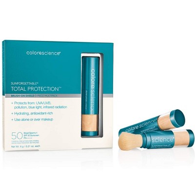 ColoreScience Sunforgettable Total Protection Brush-On Shield SPF 50 Multipack 0.21 oz - 6 g Fair Shade