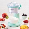 Dash Shaved Ice Maker: Aqua Blue Ice Shaver Machine, Slushie & Snow Cone Maker, Dishwasher-Safe Parts, 85W, 1-Year Warranty - 4 of 4