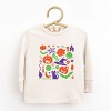 SmileyWorld Halloween Silhouette - Toddler Long Sleeve Graphic Tee and Youth Long Sleeve Graphic T-Shirt - 2 of 3