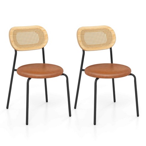 Cane discount mesh chair