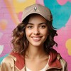 Dalix Double Scoop Ice Cream Embroidered Mens Cotton Dad Hat Baseball Cap - 3 of 4