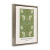 Stupell Industries William Morris Symmetrical Pimpernel Floating Frame Canvas Art - 2 of 4