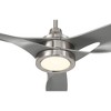 54" Casa Vieja Mystere Brushed Nickel Indoor/Outdoor LED Ceiling Fan - 3 of 4