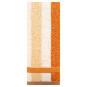 REGALWOVEN Striped Absorbent Soft Cotton Hand Towels for Bathroom 13" x 29" 2 Pcs - 1 of 4