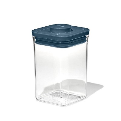 OXO Pop 3pc Everyday Airtight Food Storage Container Set Storm Blue: Kitchen Canister Set, Dishwasher-Safe — фото 2