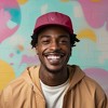 Dalix Lil Smile Face Cap - 3 of 4
