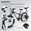 INFURNIC Bicycles 26 Inch Full Suspension Mountain Bike with Shimano 21 Speeds and Fat Tires for Men, Black, 78"*27"*41.5" - 3 of 4