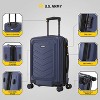 U.S. Army FOX PRO 20'' Expandable Carry On Hardside Suitcase with TSA Lock - 3 of 4