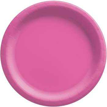 Bright Pink Dinner Plate 8.5" Pack of 20