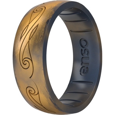 Enso Rings Halo Elements Series Silicone Ring - 7 - Diamond