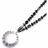 Eyeglass Necklace Calabria EC-5-E Eye Catcher Hang Loop 20"In Gold Brown Yellow - 3 of 4